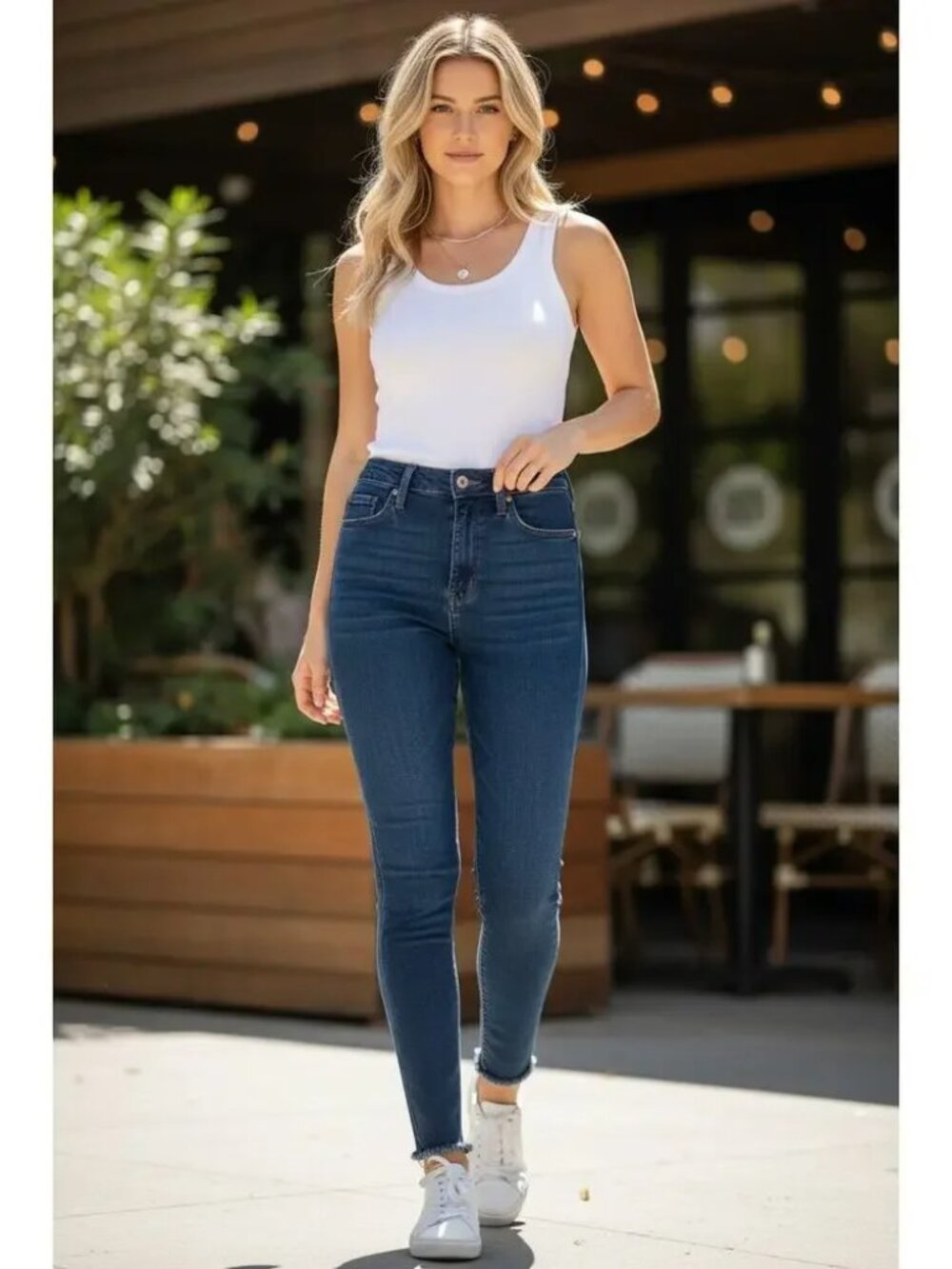 Abercrombie & Fitch - High Rise Jean Legging - Size 30" / 10 Short - 26" Inseam - Picture 3 of 11
